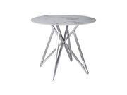 Стол обеденный SIGNAL MURANO белый/хром 90..