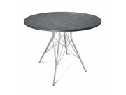 Стол Sheffilton SHT-TU2-1/ТТ 90 МДФ хром лак ..