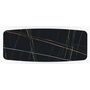 Стол обеденный SIGNAL AVANGARD II Ceramic Noir Laurent черный/черный мат 160-240/90