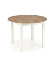 Стол обеденный HALMAR RINGO дуб крафт/белый, 102-142/102/76