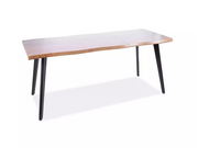 Стол обеденный SIGNAL FRESNO дуб артизан/черн..