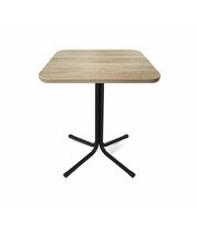 Стол Sheffilton SHT-TU7-1/TT 60/60 ЛДСП артикул SHT-T235 черный/дуб сонома