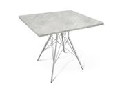 Стол Sheffilton SHT-TU2-1/ТТ 80/80 МДФ хром л..