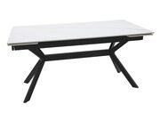 Стол обеденный SIGNAL IMPERIA белый/черный 16..