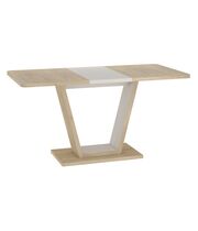 Стол обеденный SIGNAL NIGEL дуб кремона/кашемир 120-160/80