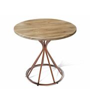 Стол Sheffilton SHT-TU4-1/80 МДФ артикул SHT-T86 медный/дуб тортуга