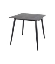 Стол обеденный SIGNAL RION черный/черный 80/80