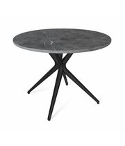 Стол Sheffilton SHT-TU30/90 МДФ артикул SHT-СП16 черный/мрамор премиум