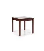 Стол обеденный HALMAR GRACJAN темный орех/темный орех, 80-160/80/77