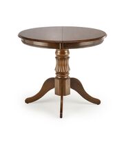 Стол обеденный HALMAR WILLIAM т. орех/т. орех, 90-124/90/75