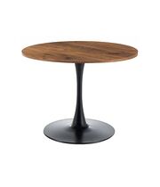 Стол обеденный SIGNAL AMADEO II орех/черный мат 90