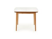 Стол обеденный HALMAR BARRET белый матовый/ду..