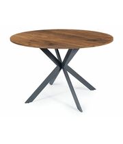 Стол обеденный SIGNAL TALIA II орех/черный FI90