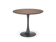 Стол обеденный HALMAR OLMO орех/черный, 90/83..