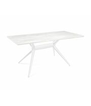 Стол Sheffilton SHT-TU30-2/TT 120/80 артикул SHT-CП07 белый/бетон голубой