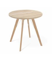 Стол Sheffilton SHT-TU9/TT 80 ЛДСП прозрачный лак/дуб сонома