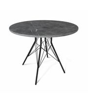 Стол Sheffilton SHT-TU2-1/90 МДФ артикул SHT-T142 черный муар/мрамор премиум