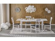 Стол обеденный HALMAR NELSON белый/белый, 160..