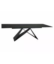 Стол обеденный SIGNAL WESTIN Ceramic Noir Desire черный/черный мат, 160-240/90