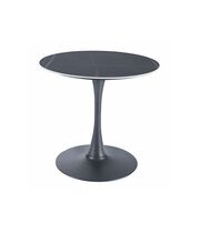 Стол обеденный SIGNAL ESPERO черный мат/черный мат FI 80