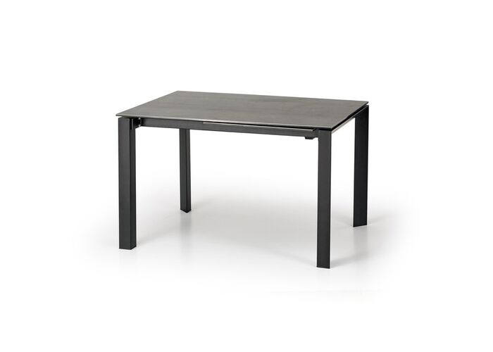 Стол обеденный HALMAR HORIZON серо-черный, 120-180/85/76