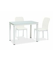 Стол обеденный SIGNAL GALANT белый/белый 100/60