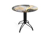 Стол Sheffilton SHT-TU25/TT32 80 СТЕКЛО/МДФ ч..