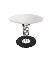 Стол Sheffilton SHT-TU3-1/80 ЛДСП черный муар/сосна касцина