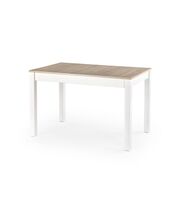 Стол обеденный HALMAR MAURYCY дуб сонома/белый, 118-158/75/76