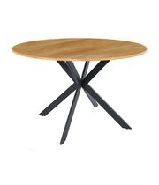 Стол обеденный SIGNAL TALIA II дуб/черный FI90