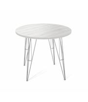 Стол Sheffilton SHT-TU10/80 ЛДСП хром лак/сосна касцина