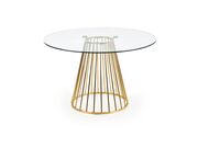 Стол обеденный HALMAR LIVERPOOL прозрачный/зо..