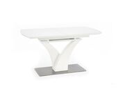 Стол обеденный HALMAR PALERMO белый мат/белый..