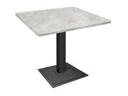 Стол Sheffilton SHT-TU5-BS1/80/80 МДФ черный/..