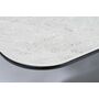 Стол обеденный SIGNAL PALLAS Ceramic 160 серый мрамор/черный матовый, 160-210/90/76