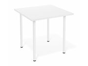 Стол Sheffilton SHT-TU66/TT 80/80 ЛДСП белый/..