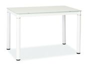 Стол обеденный SIGNAL GALANT белый/белый, 110..