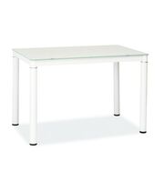 Стол обеденный SIGNAL GALANT белый/белый, 110/70