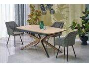 Стол обеденный HALMAR JAMES натуральный/черны..