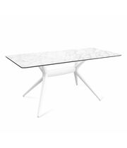 Стол Sheffilton SHT-TU30-2/ТT27-1 120/76 пластик белый/белая аврора