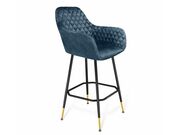 Стул барный Sheffilton SHT-ST38/S131 синий пе..