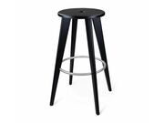 Стул барный Sheffilton SHT-S146 черный/нерж..