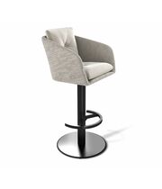 Стул барный Sheffilton SHT-ST43-2/S137 морозное утро/стальной/черный муар