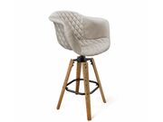 Стул барный Sheffilton SHT-ST31-C4/S93 лунный..