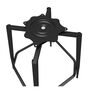 Стул полубарный Sheffilton SHT-ST19-SF2/S1480-1 туманная дымка/черный муар, поворотный