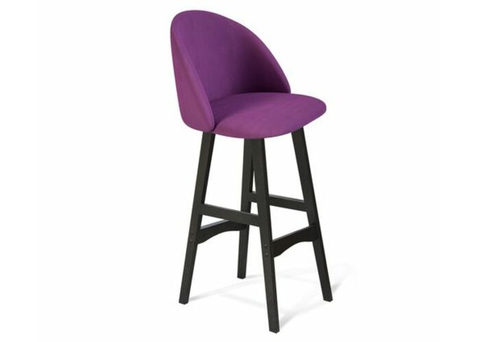 Стул барный Sheffilton SHT-ST35/S65 артикул СТ-384 ягодное варенье/венге