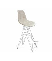 Стул барный Sheffilton SHT-ST29-C/S66 жемчужный/хром лак