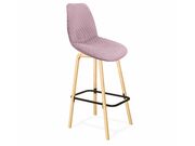 Стул барный Sheffilton SHT-ST29-C22/S94 розов..