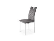 Стул HALMAR K578 серый/хром..