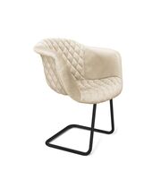 Стул Sheffilton SHT-ST31-C4/S45-1 кремовый/черный муар